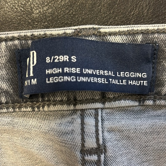 Gap High rise Universal legging jeans grey wash size: 29 or 8 - Picture 4 of 4